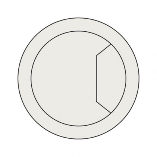 CTI/80/PK1 Cable tidy insert light grey