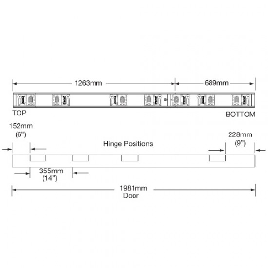 H/JIG/C Hinge jig Skeleton two part in case