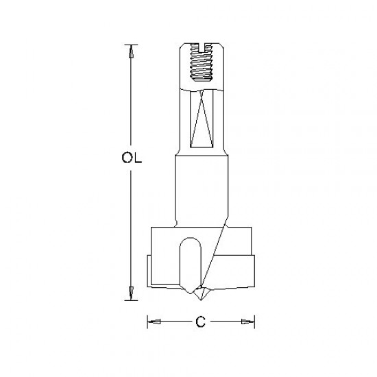 IT/2031197 203Bk machine bit 30mm diameter
