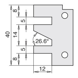 IT/3108686 TC prf/cprf blade 4 26x40x2 1 off