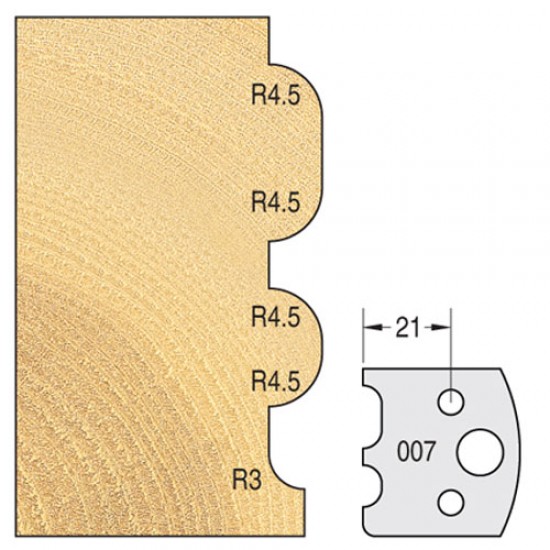 IT/3300740 Knife 40mm x 4mm tool steel (pair)