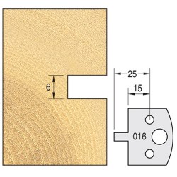 IT/3301640 Knife 40mm x 4mm tool steel (pair)
