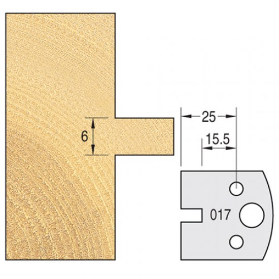 IT/3301742 Knife 40mm x 4mm TCT (Hw) (pair)