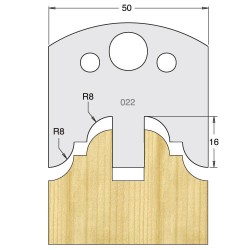 IT/3302250 Knife 50mm tool steel (pair)