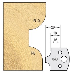 IT/3304040 Knife 40mm x 4mm tool steel (pair)
