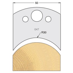 IT/3304750 Knife 50mm tool steel (pair)