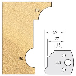 IT/3305340 Knife 40mm x 4mm tool steel (pair)