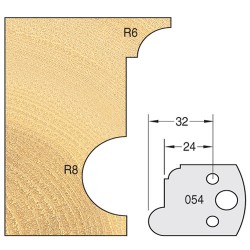 IT/3305440 Knife 40mm x 4mm tool steel (pair)