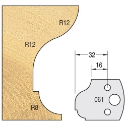 IT/3306140 Knife 40mm x 4mm tool steel (pair)