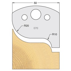 IT/3307050 Knife 50mm x 4mm tool steel (pair)