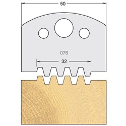 IT/3307650 Knife 50mm x 4mm tool steel (pair)