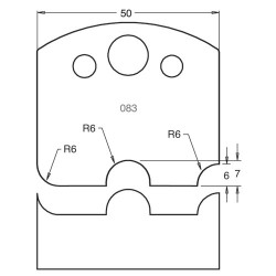 IT/3408350 Limitor 48mm plate blank (pr) 083