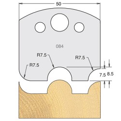 IT/3408450 Limitor 48mm plate blank (pr) 084