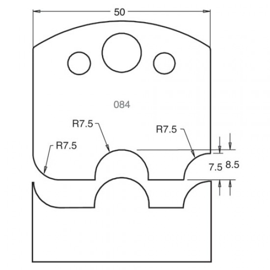 IT/3408450 Limitor 48mm plate blank (pr) 084