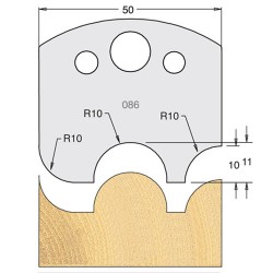IT/3408650 Limitor 48mm plate blank (pr) 086