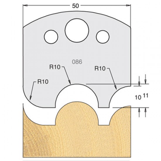 IT/3408650 Limitor 48mm plate blank (pr) 086
