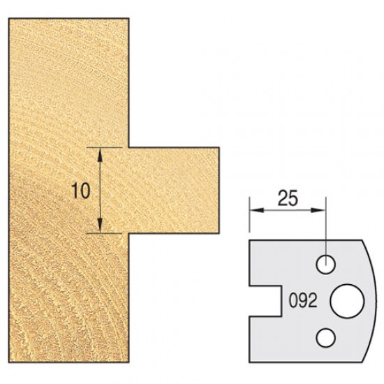 IT/3309242 Knife 40mm x 4mm TCT (Hw) (pair)