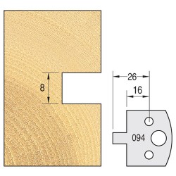IT/3309440 Knife 40mm x 4mm tool steel (pair)