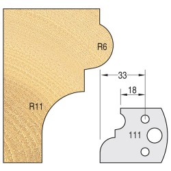 IT/3311140 Knife 40mm x 4mm tool steel (pair)