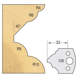 IT/3312640 Knife 40mm x 4mm tool steel (pair)