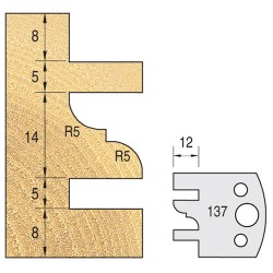 IT/3313740 Knife 40mm x 4mm tool steel (pr)137