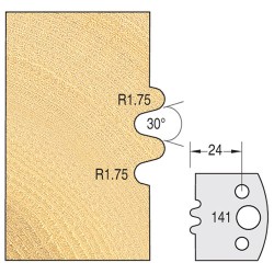 IT/3314140 Knife 40mm x 4mm tool steel (pr)141