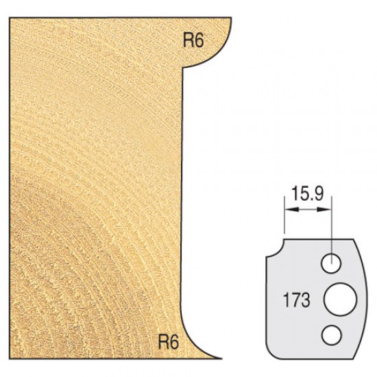 IT/3317340 Knife 40mm x 4mm tool steel (pair)