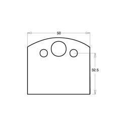 IT/3450046 limitor 48mm plate Blank (pair)