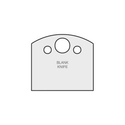 IT/ST/HSSB02 50mm HSS Blank (pair)