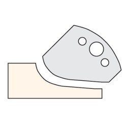 IT/3370240 Knife 50mm x 5mm tool steel (pr)702