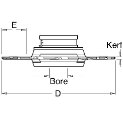 IT/7220081 Adjustable Groove Cutter With Scorer and Ring Nut 8-15mm