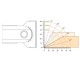 IT/7340171 Adjustable bevelling cutter