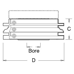 IT/7420311 Profile/counter profile cutter profile 1 120X40X30
