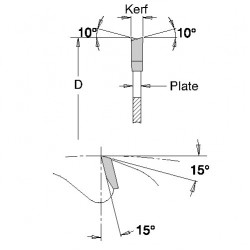 IT/90101796 MW-Rip & Cross Cut  sawblade 350X30X36T