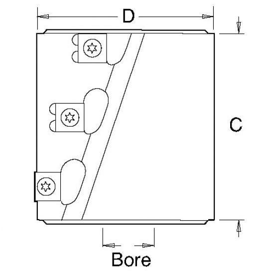 IT/ST/PH001 Disp Insertknife Planer head X30mm