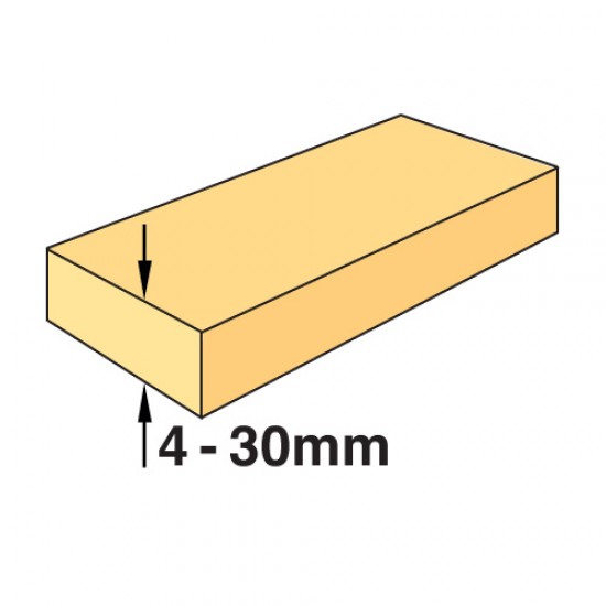 JB/T119B Jigsaw blade 75x2.0mm CV 5 pack