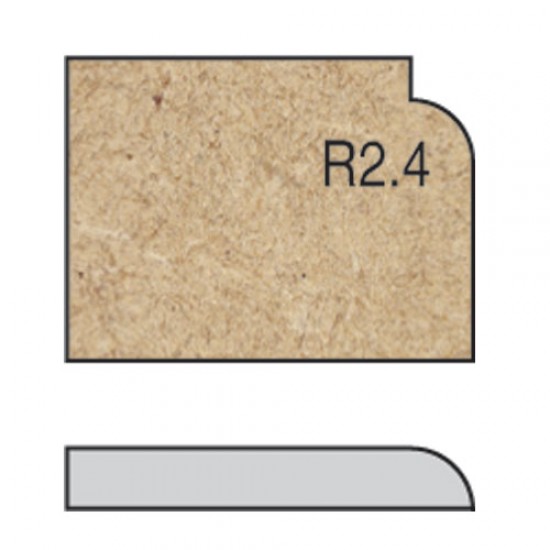 MB/07X1/4TC Mini guided round over radius 3.2mm x 11.1mm