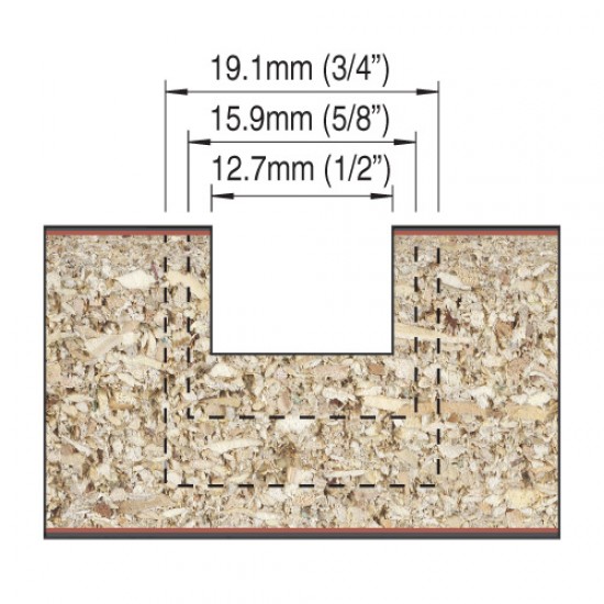 PCD/32X1/2 PCD Serviceable chipboard cutter