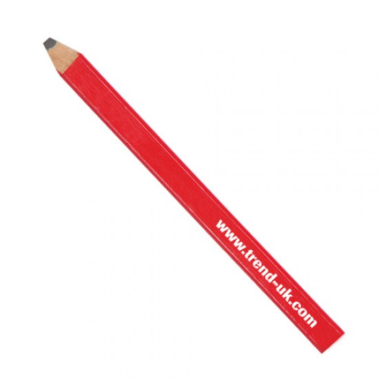 PENCIL/CR/3 Carpenters pencils red medium 3 pacK