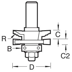 PSC/3X1/2TC Flat class profile scribe