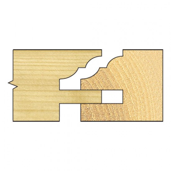 PSC/4X1/2TC Classic decor profile scribe
