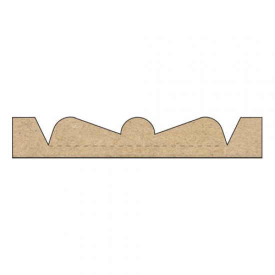 RDT/10TC Pair of knives for Rosette drill 51mm dia