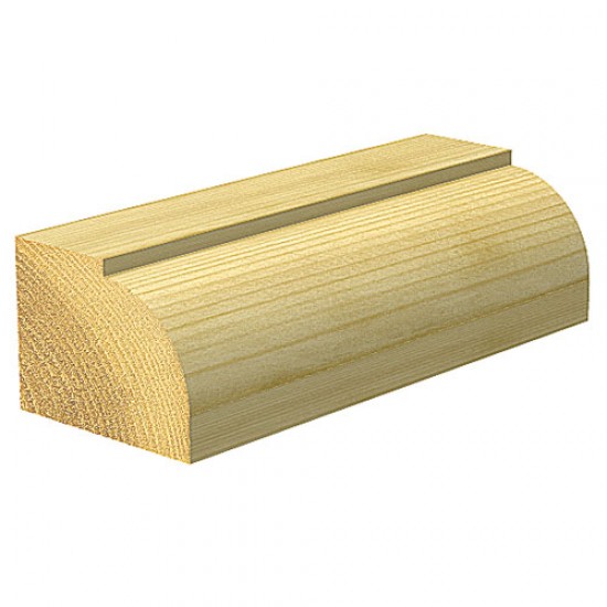 RT/130X1/4TC Rota-Tip guided round over cutter 26mm diameter