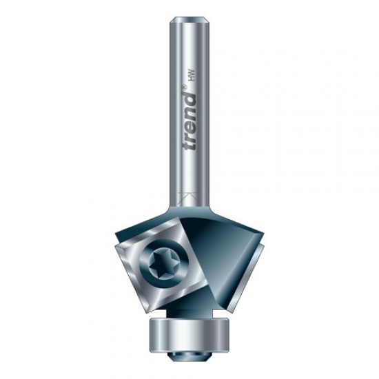 RT/31X1/4TC Rota-Tip guided bevel trimmer 24mm diameter 12mm length