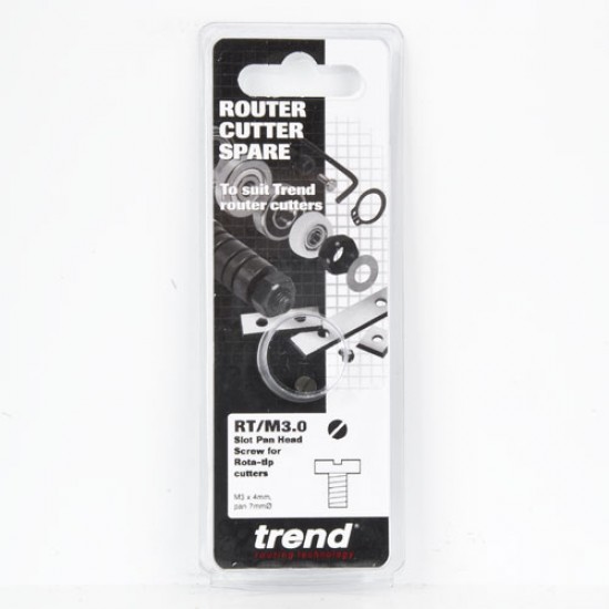 RT/M3.0 Screw dome screw M3 x 4mm Slot