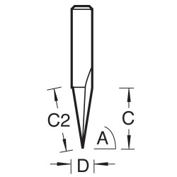 S11/01X1/4STC Engraver cutter