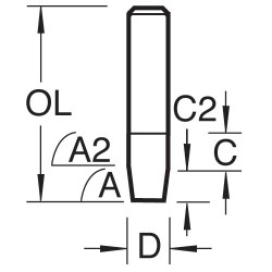 S47/70X1/4STC Economy trim cutter