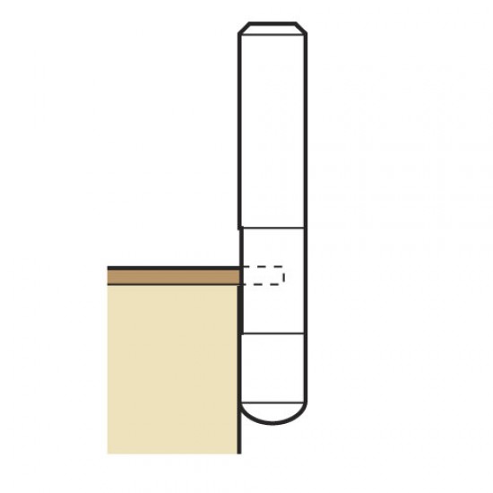 S48/39X1/4STC Economy trimmer 6.3mm diameter 10mm length