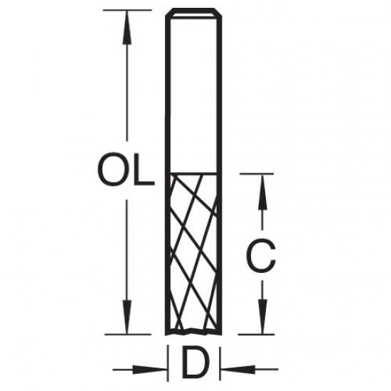 S49/01X1/4STC Carbide rasp