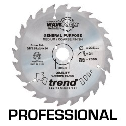 GP/184X24X20 Saw blade general purpose 184mm x 24 teeth x 20mm